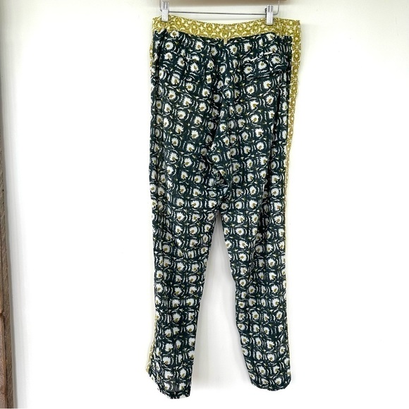 Roberta Roller Rabbit Green and Yellow Straight Leg Pants - Picture 8 of 16